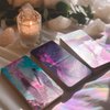 ZZBUY Romantic Love Oracle Cards, Oracle Cards Deck with Meanings on Them, Soulmates and Twin Flames Oracle Tarot Cards for Beginner, Love Relationships