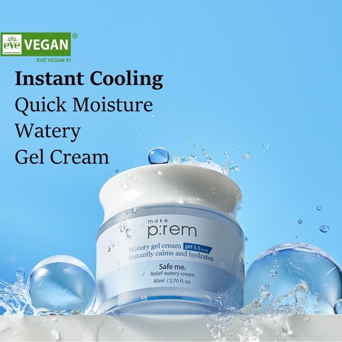 MAKE P:REM Safe Me. Relief Watery Cream
