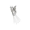 Leadigol Butterfly Tassels Hair Claw Clips,Crystal Rhinestone Hair Clip Metal Butterfly Hair Clips,Cute Claw Clips Fancy Hair Clips Hair Styling Accessories