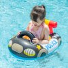 GOVOY Inflatabl Baby Pool Float Toddler Swim Floatie Cartoon Police Car Play Fun Water Raft Lounge Toys for 6 Months-3 Years