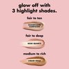 e.l.f. Halo Glow Highlight Beauty Wand, Liquid Highlighter Wand For Luminous, Glowing Skin, Buildable Formula, Vegan & Cruelty-free, Rose Quartz