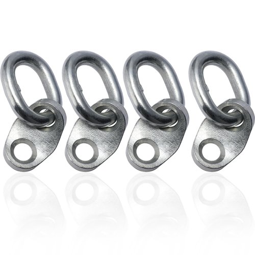 VEXPLO 7100 Engine Lift Bracket 5500 lb Capacity Engine Lifting Brackets for Using with Engine Hoist Leveler and Lifting Sling Rigging Engine Stand (Pack 4)