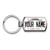 Bleu Reign Personalized License Plate Keychain Hawaii (Add Custom Text)