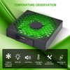 G-STORY Cooling Fan for Xbox Series X with Automatic Fan Speed Adjustable by Temperature, LED Display, High Performance Cooling, Low Noise, 3 Speed 1500/1750/2000RPM (140MM) with RGB LED