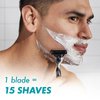 Mach3 Razor Refills for Men, 15 Razor Blade Refills