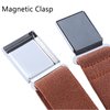 Kajeer 4PCS Kids Boys Adjustable Magnetic Belt - Big Elastic Stretch Belt with Easy Magnetic Buckle (Navy Blue/Grey/Black/Brown)