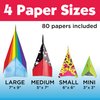 Creativity for Kids Stunt Squadron Fold & Launch Paper Airplanes: Create 80 Paper Airplanes, STEM Science Kit for Kids, Paper Airplane Craft Kit for Kids, Gifts and Toys for Boys Ages 6-8+