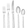 Kate Spade New York Larabee Dot 5-piece Flatware Set, 0.9 LB, Metallic