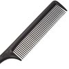Black Rat Tail Comb Fine Pro Tail Combs Rat Tail Carbon Fiber Heat Resistant Teasing Combs with Plastic Pintail, Dresser Hair Comb Styling Comb for Men and Women - Parting Teasing Styling Tools