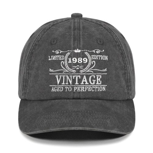 Roceyang 35th Birthday Gifts for Him Her, 1989 Unique Gifts for 35 Year Old Men Women Hat