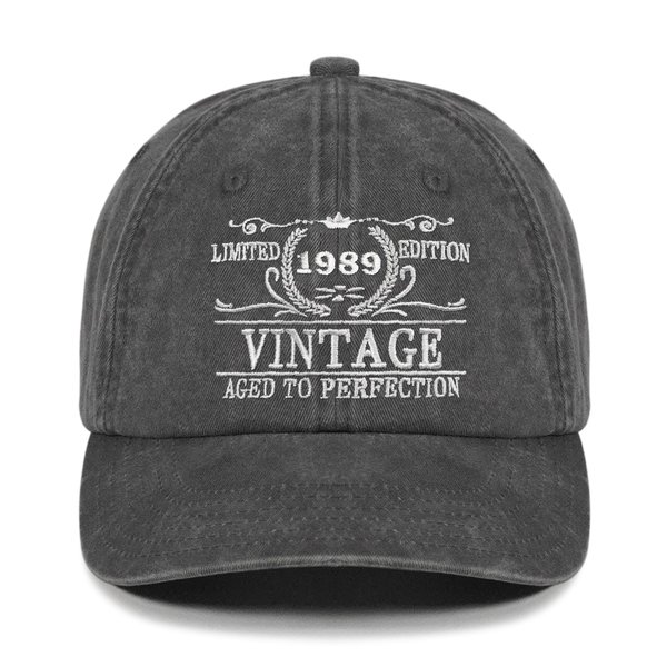 Roceyang 35th Birthday Gifts for Him Her, 1989 Unique Gifts for 35 Year Old Men Women Hat