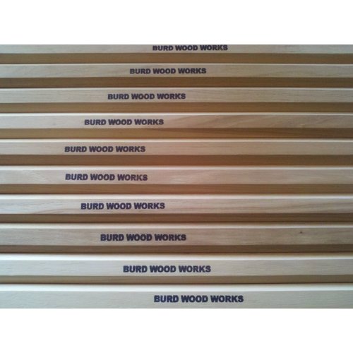 Burd Wood Works Hickory Lacrosse Attack Shaft