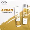 QoD PRO Argan Shampoo and Conditioner Set | For Dry, Damaged, Frizzy and Dull Hair | Promotes Shine and Softness | 300ML - 10fl oz each