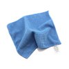 Microfiber Cleaning Cloths - 6 Pack, Blue, 6"x 7" Inch