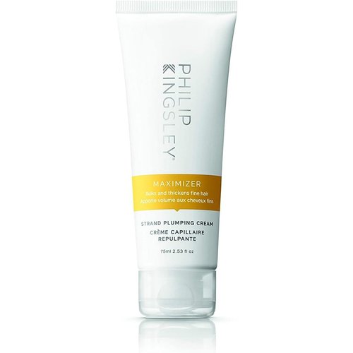 PHILIP KINGSLEY Maximizer Strand Plumping Volumizing Cream Thickening for Fine Hair Volumizer, Volume Hair Products, Anti-Frizz, Smoothing, 2.5 oz.