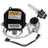 Xenon HID Headlight Ballast Control Unit with Igniter & D2S Bulb - Compatible with Nissan Altima, 350Z, Maxima, Murano, Rogue, Infiniti G35, G37, FX35- Replaces 28474-8991A 28474-89904 NZMNS111LAN