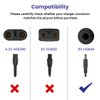 Replacement XXSZHY Charger for Philips Norelco HQ840 Multigroom Series 3000 MG3750 MG3750/10 MG3750/50 MG3750/60 MG3760 MG3760/50 Power Supply Charging Cord 8V 100mA