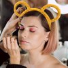 Yellow Bear Ear Pooh Bear Headband - Non-Slip Cute Headband for Makeup and Women's Hair - Gift for Her