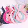 Ruihfas 6Pcs Fashion Twist Bow Wire Headbands Head Wrap Bunny Rabbit Ears Wired Hairbands Hair Holder Hair Accessories for Women and Girls