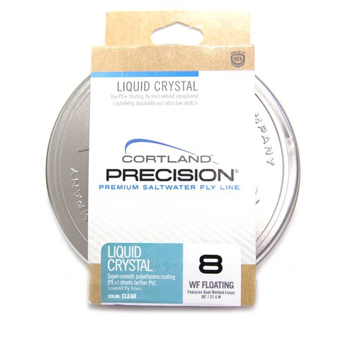 Cortland Line Flats Taper Fishing Line, Clear, Size 8