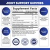 Joint Support Supplement - Extra Strength Glucosamine Joint Support Gummy - Joint Health Support & Flexibility for Back, Knees, & Hands - Vitamin E for Immune Support for Women & Men - 120 Gummies
