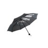 Sun-Mall Compact Umbrella,Golf Umbrella,Windproof Travel Umbrella,Black Umbrella,Middle Finger Umbrella,Compact Folding Reverse Umbrella with Case For Gifts