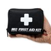 M2 BASICS Compact 150 Piece First Aid Kit w/Carabiner, Emergency Blanket | Medical Survival Bag | Full of Supplies for Home, Office, Outdoors, Car, Camping, Travel