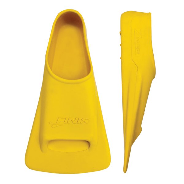 FINIS Zoomers Gold - Swimming Fins for Men and Women - Swim Flippers to Improve Cardiovascular Conditioning and Flexibility - Swim Fins for Swimming Accessories - F (Male 9–10/Female 10–11)