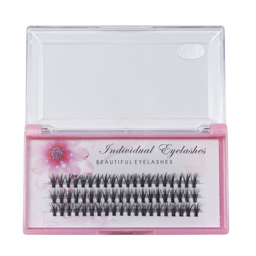 Bodermincer Grafting False Eyelashes 20D Soft 0.07 C Curl Lash Clusters Lash Extension Kit Individual Eyelashes Silk False Eye Lashes Extensions (12mm)