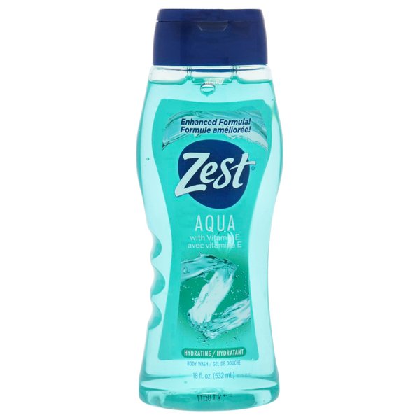 Zest Body Wash Aqua