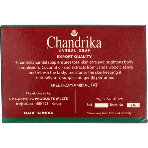 Chandrika Soap Sandal Soap - 75 g - (Pack of 3)
