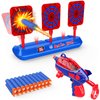 SYOKZEY Spider Shooting Toys for Kids Ages 3-12,Birthday Halloween for Toddlers,Toys for Boys Age 3 4 5 6 7 8 9 Years Old,Shooting Targets for Guns,Spiderman Toys for Boys 4-6