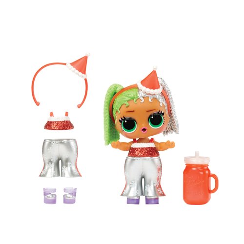 L.O.L. Surprise! Holiday Surprise!- Miss Merry- with Collectible Doll, 8 Surprises, Holiday Theme, Collectible Dolls, Limited Edition- Great Gift for Girls Age 3+