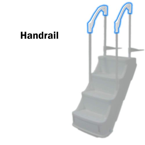 Champlain Plastics Handrail Replacement for Drop-in Steps for Above Ground Pool