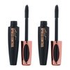 Two Pack: Secret Xpress Control 4D Silk Fiber Lash Mascara, Lengthening and Thick, Long Lasting, Waterproof & Smudge-Proof, All Day Exquisitely Full, Long, Thick, Smudge-Proof Eyelashes