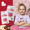 BioSwiss Bandages, Donut Shaped Self Adhesive Bandages, Latex Free Sterile Wound Care, Fun First Aid Kit Supplies for Kids, 50 Count