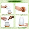 300ML Diffuser Essential Oil Diffuser Remote Control Aromatherapy Diffuser Mist Humidifiers with 7 Color LED Lights for Bedroom Office House Kitchen Yoga