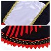 ZZIHAN Girls Pirate Costume Kids Pirate Princess Dress Pirate Accessories Hat HairBand Eye Patch Belt Pirate Gems Treasure Toys Birthday Party Favor Gift Christmas Halloween Cosplay Costumes 6-7Years