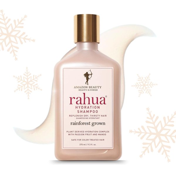 Rahua Hydration Shampoo, 9.3 Fl Oz, Organic Hydrating Moisturizing Sulfate Free Shampoo for Dry Hair, Natural, Plant Based Derived Ingredients, Mango & Passion Fruit, Hair Care for Frizz & Scalp Care