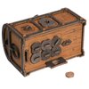 WOODEN.CITY Treasure Chest Escape Room in a Box - Hard Puzzle Box for Adults Wooden Kit - Clue Box Escape Puzzle - 3D Escape Room Puzzles - Wooden Mechanical Puzzles for Adults - Pirates Puzzle Box