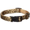East Side Collection Cheetah-Print Nylon Dog Collar, 14–20-Inch
