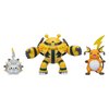 Pokemon Battle Figure 3 Pack - Features 2-Inch Togedemaru and Raichu and 3-Inch Electivire Battle Figures