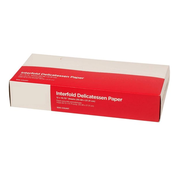 Perfect Stix Gordon choice DeliWaxPaper10-500 Deli Wax Paper, 10" x 10.75", Plain (Pack of 500)