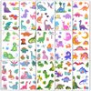 Ozepao Dinosaur Glitter Temporary Tattoos for Kids - 160 Styles - Dino Party Favors, Birthday Party Supplies, T-rex Decorations