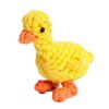 Custom Eco-Friendly Pet Dog Funny Animal Shape Chew Toy Cotton Rope Dog Toy Pet Toys (Duck)