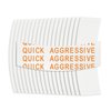 Sunshine Tape Quick Aggressive Hairpiece Wig Tape (108 Pieces) - Back Curve - Double Sided Adhesive Tape for Toupee Lace Front Wig Strong Hold Waterproof Strips
