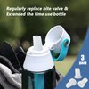 Oxyooh Bite Valve Replacement for Brita Water Bottle, 3 Pack Silicone Mouthpiece Repalcement Compatible with Brita Water Filter Bottle Mouthpiece Parts Suit for Brita Bottle Replacement Parts