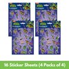 Unique Ninja Turtle Party Favors Pack - 16 Guests - TMNT Party Favor Bags, Sticker Sheets, Mini Skateboards, Checklist - Teenage Mutant Ninja Turtle Party Decorations & Supplies