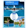 POOLPURE 4CH-23 Spa Filter Replaces PFF25TC-P4, Lifesmart 303263, 78459, Filbur FC-2400, Excel Filters XLS-442, Freeflow Lagas FF-100 CLX Claro, SD-00206, Aladdin 12536, AK-90032 Hot Tub Filter 1PACK