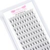 Premade Fans Eyelash Extensions 12D-D-0.07-9-16 Premade Volume Lash Extensions Pointed Base Fans 0.07 Premade Volume Fans C D Curl(12D-D-0.07,9-16mix)